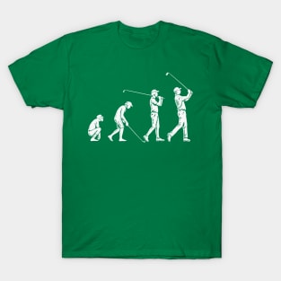 Evolution of Golf T-Shirt